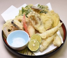 Assorted tempura