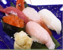 Assorted nigiri sushi