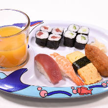 Kids' sushi set