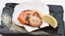 Grilled scallop