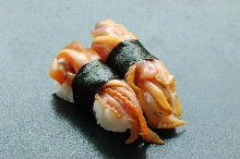 Abalone sushi