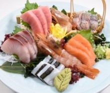 Assorted sashimi, 6 kinds