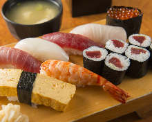 Assorted premium nigiri sushi