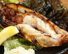 Yellow sea prawn grilled with salt