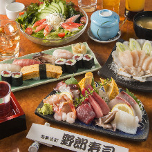 5,900 JPY Course (7 Items) 5,900 JPY Course (7 Items)
