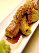 Simmered conger eel