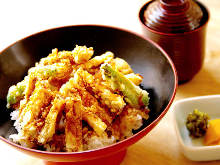 Tempura rice bowl