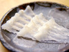 Thin-sliced sashimi