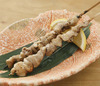 Conger eel fatty liver skewers