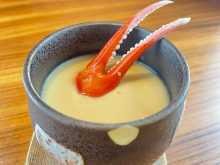 Crab custard