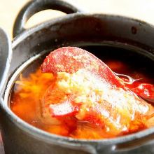 Shrimp ajillo (gambas al ajillo)