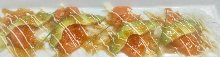 Salmon and avocado Carpaccio