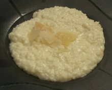 Cheese risotto
