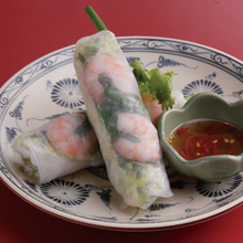 Goi cuon (fresh spring rolls)