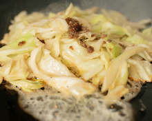 Anchovy and cabbage