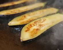 Grilled eggplant