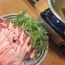 Pork shabu-shabu