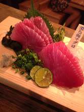 Bluefin tuna sashimi