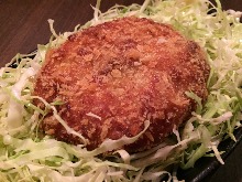 Minced meat cutlet