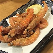 Fried prawns