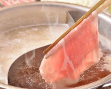 Pork shabu-shabu