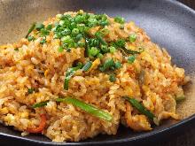 Fried rice with kimchi