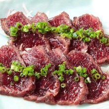 Whale sashimi