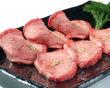 Premium grilled tongue seasoned with salt