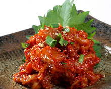 Chanja (Korean spicy marinated cod innards)