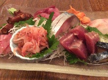 Assorted sashimi, 5 kinds Assorted sashimi, 5 kinds