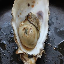 Unsalted grilled oyster