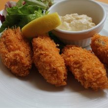 Deep-fried oysters