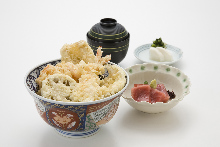 Tempura rice bowl