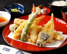 Premium tempura meal set