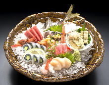 Assorted premium sashimi
