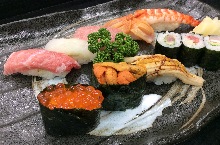 Nigiri sushi of the day