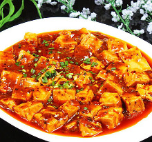 Spicy tofu and ground meat Spicy tofu and ground meat