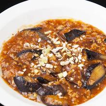 Sichuan-style eggplant stir-fry