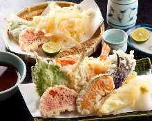 Assorted tempura