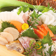 Assorted sashimi, 7 kinds