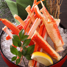 Snow crab sashimi