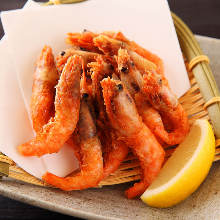 Fried prawns