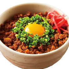 Soboro Gohan (seasoned ground meat rice)