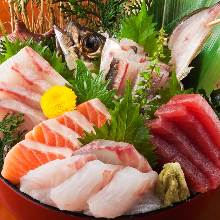 Assorted sashimi, 5 kinds