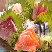 Assorted sashimi, 5 kinds