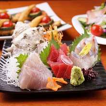 Assorted sashimi, 3 kinds