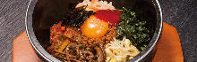 Stone grilled bibimbap