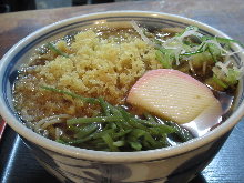 Tanuki buckwheat noodles