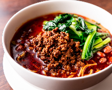 Chinese noodles in Sichuan-style sesame paste soup