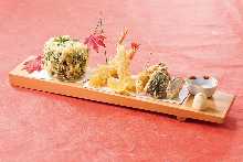 Assorted tempura